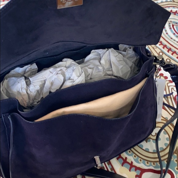 Rebecca Minkoff Purple Suede Purse - Picture 4 of 4